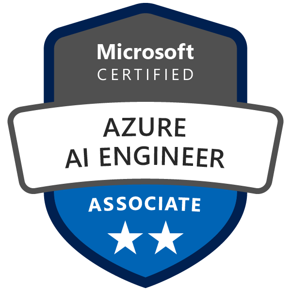 Microsoft Certified Azure AI Engineer Associate